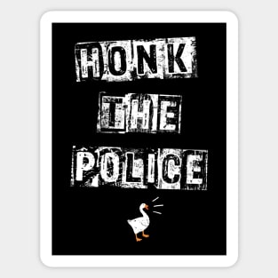 HONK THE POLICE Sticker